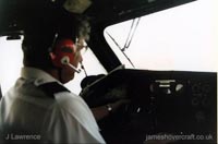 In the Cockpit of SRN4 Mk III across the channel